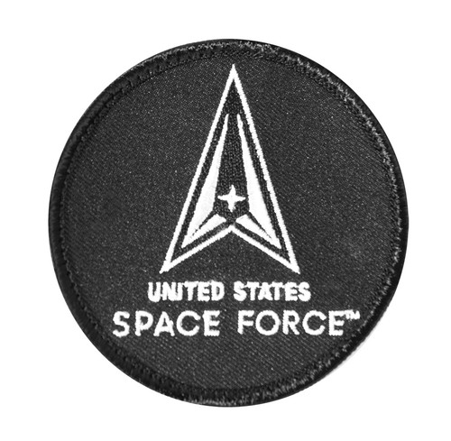 US Space Force Round Morale Patch - View