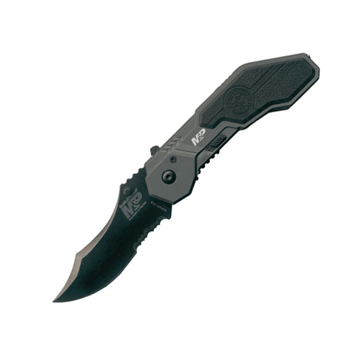 Smith & Wesson Assisted Open Military Police Knife - View 1