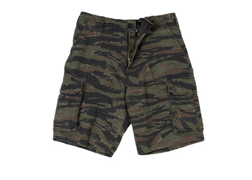 Shop Vintage Tiger Stripe Army Field Shorts - Fatigues Army Navy Gear