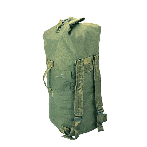 Enhanced Nylon Olive Drab Backpack Duffle Bag - View