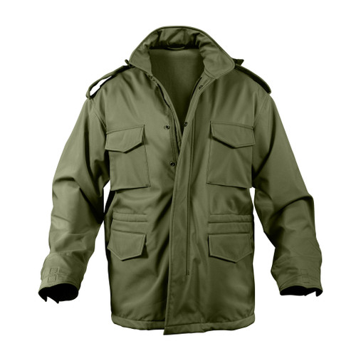 Rothco Soft Shell Tactical M-65 Field Jacket - Olive Green Rothco Soft Shell Tactical M-65 Field Jacket - Olive Green