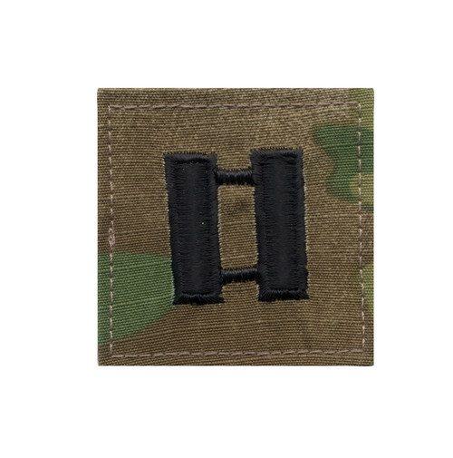 MultiCam Embroidered Rank Captain Insignia 