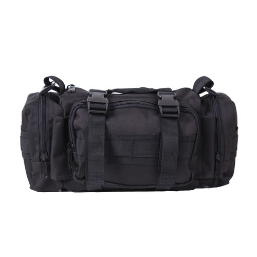 Rothco Black Tactical Convertipack - Front View