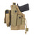 MOLLE Ambidextrous Concealed Carry Holster - Left Side View