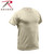 Desert Sand Quick Dry Wicking T Shirt - Rothco Brand