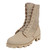 Classic Desert Tan Military Jungle Boots - Angle View