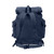 Navy European Canvas Rucksack - Back View