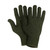 Outdoor Olive Green Wool Gloves - View