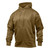 Coyote Brown Concealed Carry Hoodie Pullover- View