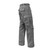 Relaxed Fit Zipper Grey BDU Fatigue Pants - Right Side View