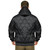 Tactical Black Quilted "Woobie" Anorak Pullover - Back View