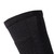 Black Outdoor Wool Blend Winter Sock - Cuff View