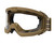 Rothco ANSI Ballistic OTG Goggle System - Side View