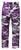 Purple Camo BDU Fatigues Pants - Front View