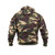 Woodland Camo Pullover Hooded Sweatshirt - Back View