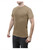 Khaki T Shirt - Poly/Cotton - Side View