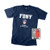 Officially Licensed FDNY T Shirt - Flat View