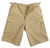 Khaki Longer BDU Shorts - View