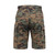 Woodland Digi Camo BDU Military Shorts - Back View