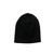 Deluxe Black Knit Skull Cap - Flat View