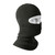 Black Wintuck One Hole Face Mask - Right Side View