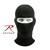 Black One Hole Face Mask - Rothco View