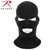 Black 3 Hole Face Mask - Rothco View