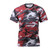 Kids Red Camo T Shirt - Front View