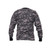 Subdued Urban Digital Long Sleeve T Shirt - Back Side View