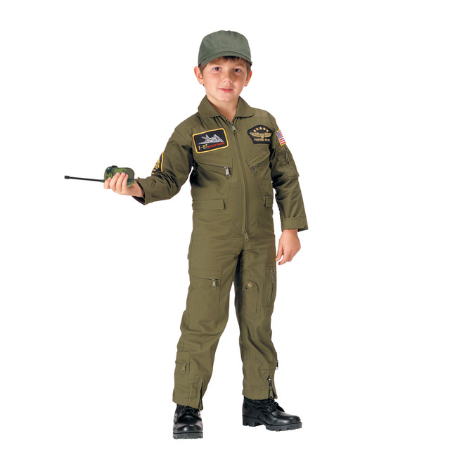 Shop Kids Red Union Suit Fatigues Army Navy Gear