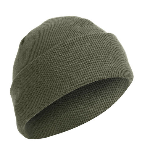 Shop Foliage Green Deluxe Knit Watch Caps - Fatigues Army Navy Gear