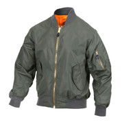 Lightweight MA-1 Flight Jacket - View