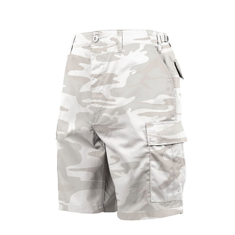 Shop White Camo BDU Shorts - Fatigues Army Navy