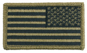 OCP American Flag w/Velcro - Reverse View