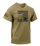 "Freedom Isn't Free" T Shirt - Front View