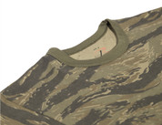 Vintage Tiger Stripe Camo T Shirt - Flat View