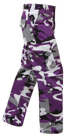 Buy Womens Camo Pants Cargo Trousers Camoflage Jogger Pants with Pockets  Purple 3XL at Amazonin