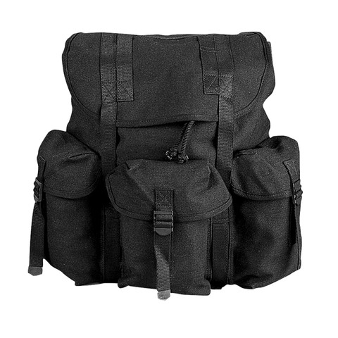 Shop Black Canvas Mini Alice Backpack - Fatigues Army Navy Gear