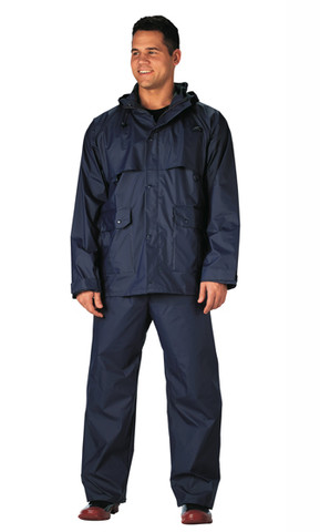 Buy Rothco Navy Blue Microlite Rainsuit , Fatigues Army Navy