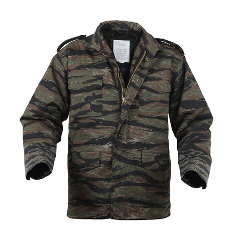 Rothco M-65 Field Jacket - Tiger Stripe Camo