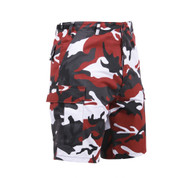 Rothco Red Camo BDU Short - Right Angle View