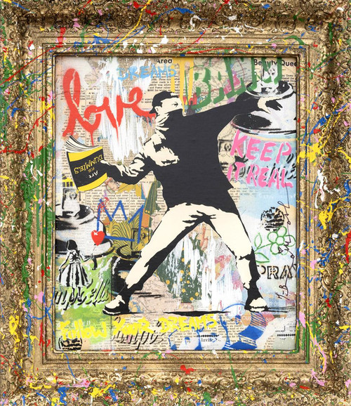 Banksy Thrower | C103242[NOO]