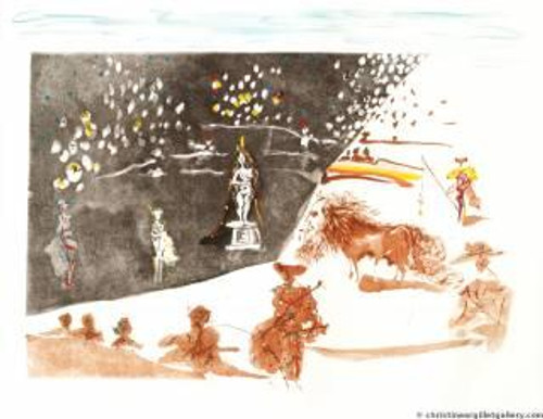 Surrealist Bullfight "Statue"