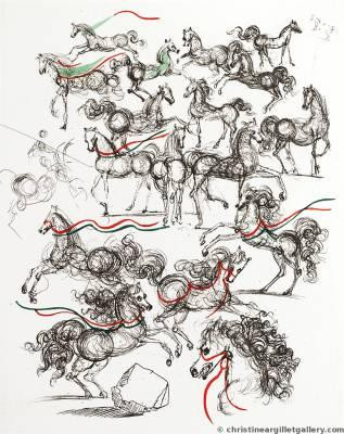 Poems by Mao Zedong "Horses"