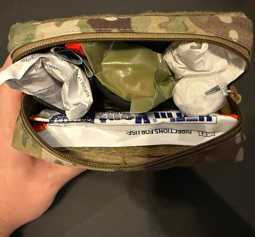 Custom IFAK – Ferro Concepts Dangler Pouch w/ Spiritus Med Panel & Trauma Supplies