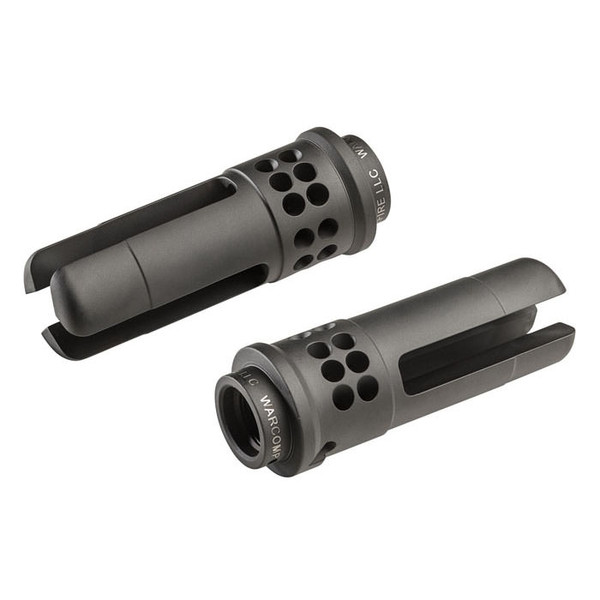 SOCOM closed tine flash hider for 5.56 NATO AR-15 rifles compatible with SureFire suppressors