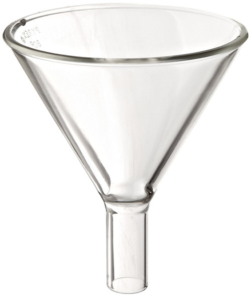 (6220-100) Pyrex Borosilicate Glass Powder Funnel, 100mm Diameter (Pack of 6)