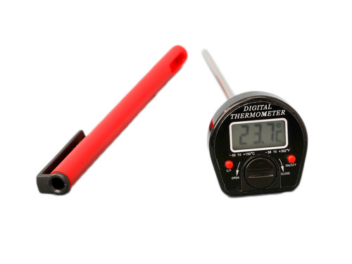 Non-Roll Dial 5" Stem Digital Thermometer