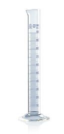 Graduated cylinder, USP BBR tall, A, 50:1mL, pk of 2
