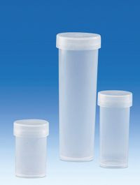 Sample Vial, PP, snap cap, 160mL, pack of 10